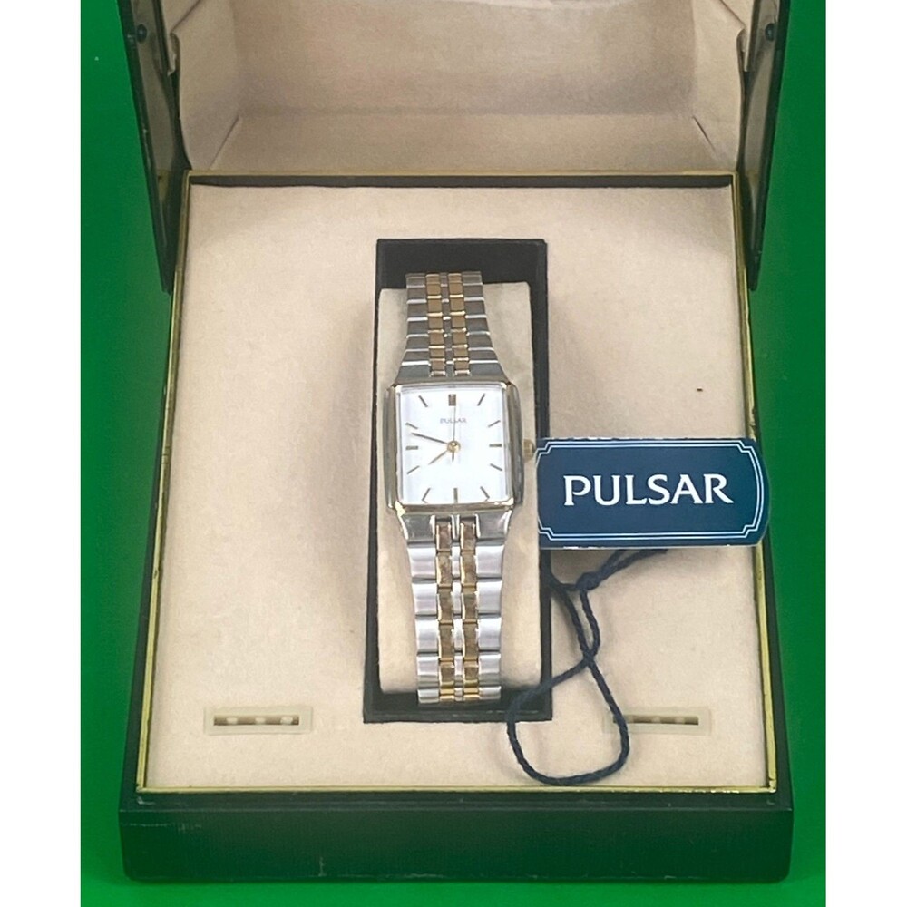 Pulsar Women's Two-Tone Stainless Steel Quartz Watch PTC 206 with Box & Tag